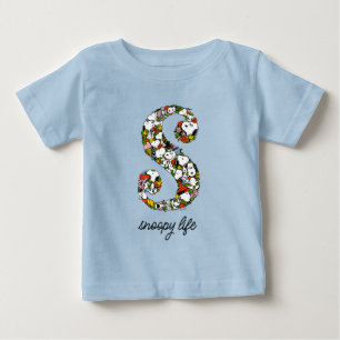 Peanuts S is for Snoopy Baby T-Shirt