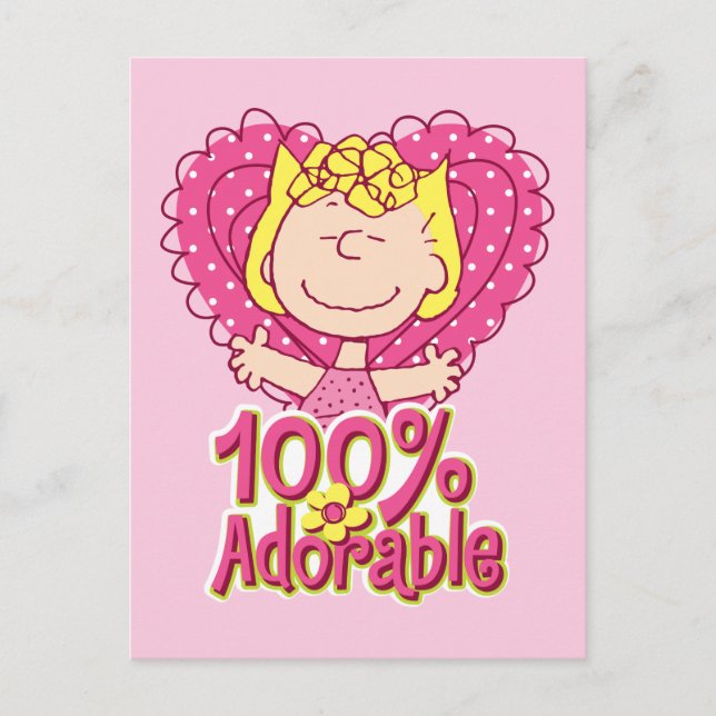 Peanuts | Sally 100% Adorable Postcard (Front)