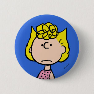 Peanuts   Sally Brown 6 Cm Round Badge