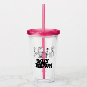 Peanuts   Sally Brown Acrylic Tumbler