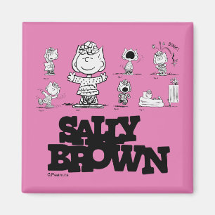 Peanuts   Sally Brown Magnet