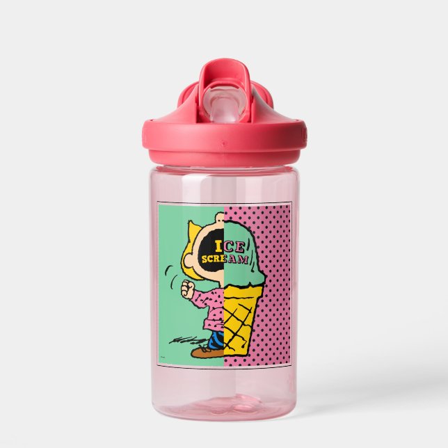 Peanuts | Sally Ice Cream Half & Half Water Bottle (Front)
