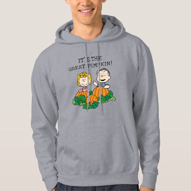 Peanuts | Sally & Linus in the Pumpkin Field Hoodie (Front)