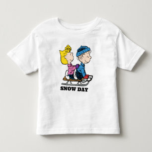 Peanuts   Sally & Linus Sled Riding Toddler T-Shirt