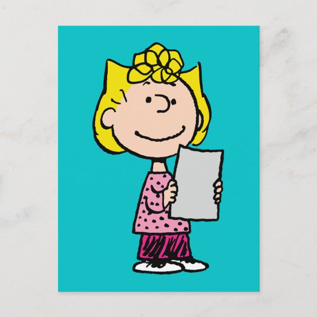 Peanuts | Sally Postcard (Front)