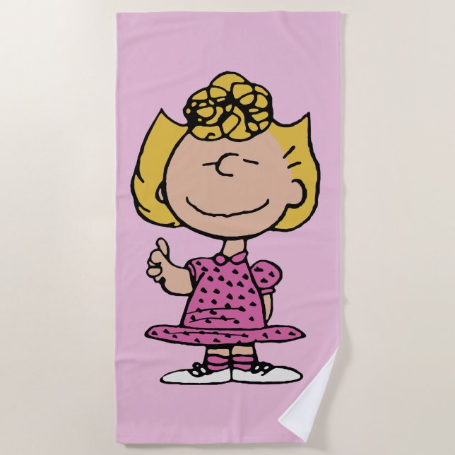 Peanuts | Sally Super Smile Beach Towel (Front)