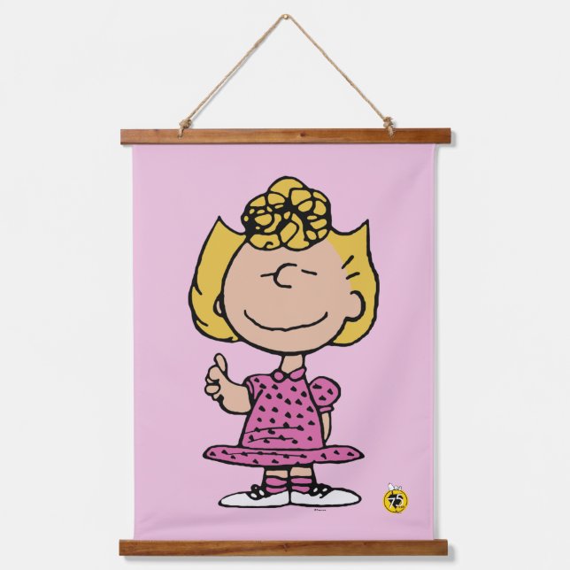 Peanuts | Sally Super Smile Hanging Tapestry (Front)