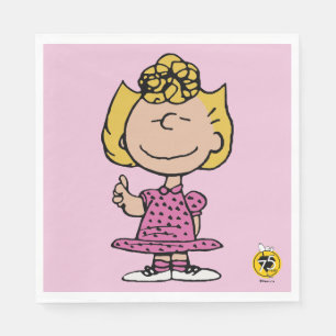 Peanuts   Sally Super Smile Napkin