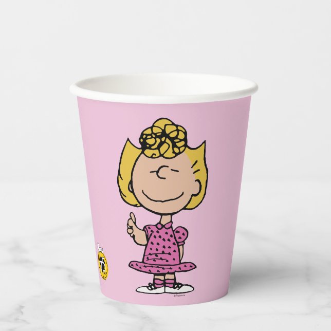 Peanuts | Sally Super Smile Paper Cups (Front)
