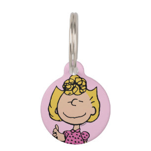 Peanuts Sally Super Smile Pet Tag