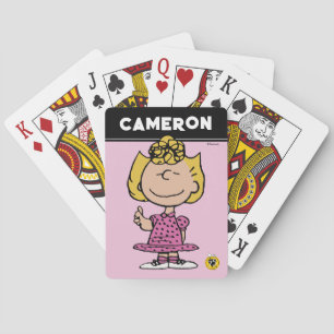 Peanuts   Sally Super Smile Playing Cards
