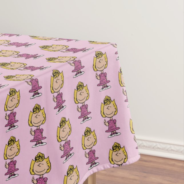 Peanuts | Sally Super Smile Tablecloth (In Situ)