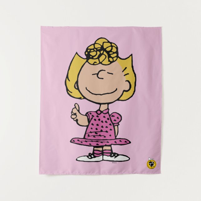 Peanuts | Sally Super Smile Tapestry (Front)