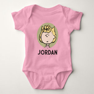 Peanuts Sally's Faces Baby Bodysuit