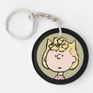 Peanuts Sally's Faces Key Ring