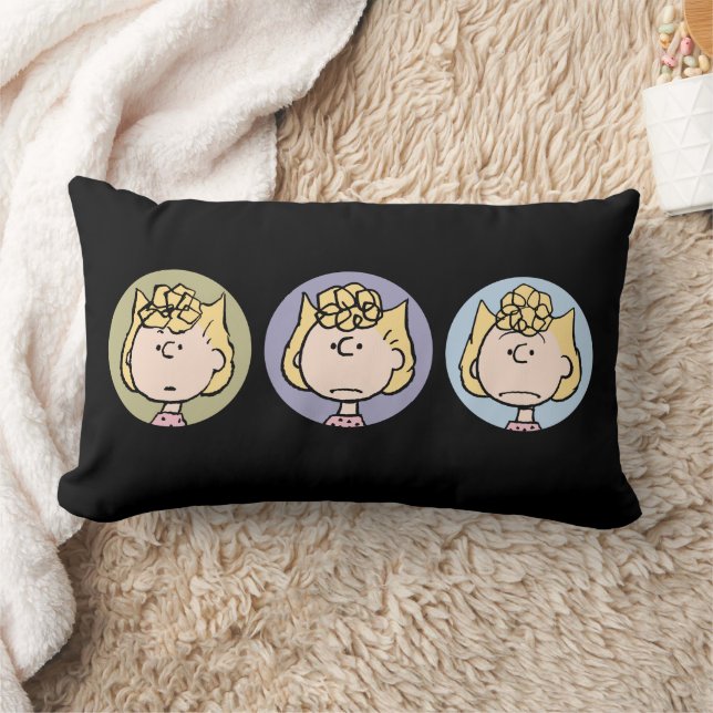 Peanuts | Sally's Faces Lumbar Cushion (Blanket)