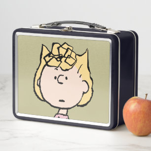 Peanuts Sally's Faces Metal Lunch Box