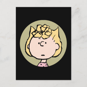 Peanuts   Sally's Faces Postcard
