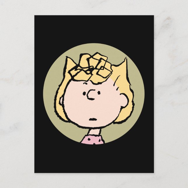 Peanuts | Sally's Faces Postcard (Front)