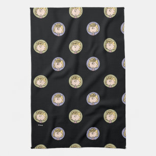 Peanuts Sally's Faces Tea Towel