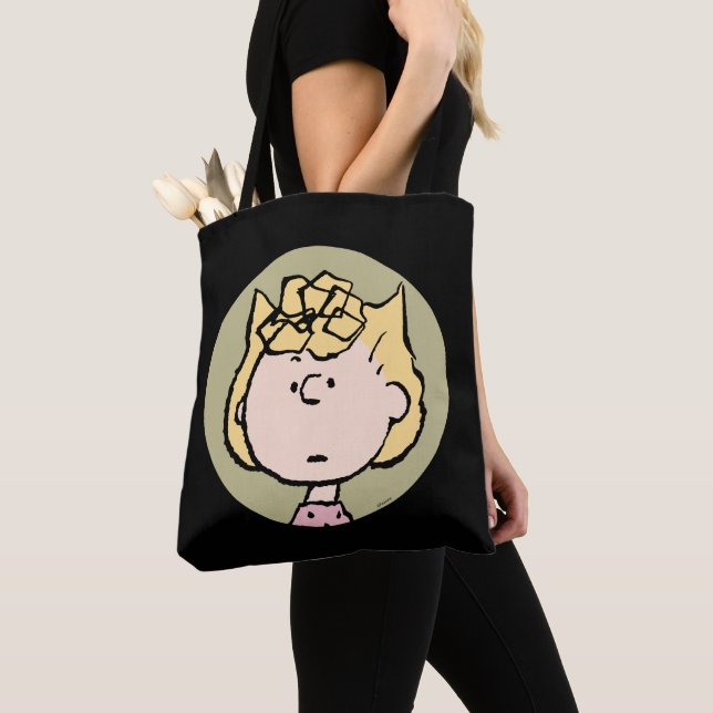 Peanuts | Sally's Faces Tote Bag (Close Up)