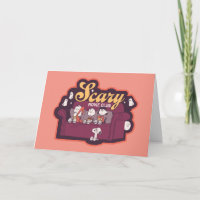 Peanuts Scary Movie Club Halloween Couch