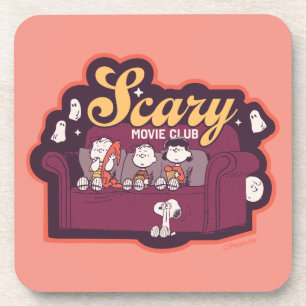 Peanuts Scary Movie Club Halloween Couch Coaster