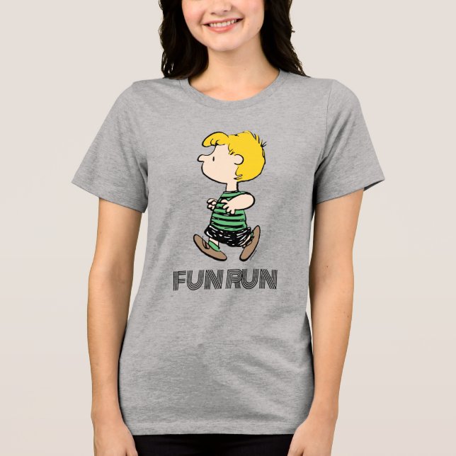 Peanuts | Schroeder Away From the Piano Tri-Blend Shirt (Front)