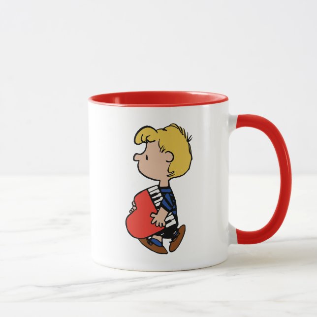 Peanuts | Schroeder Travelling Piano Mug (Right)