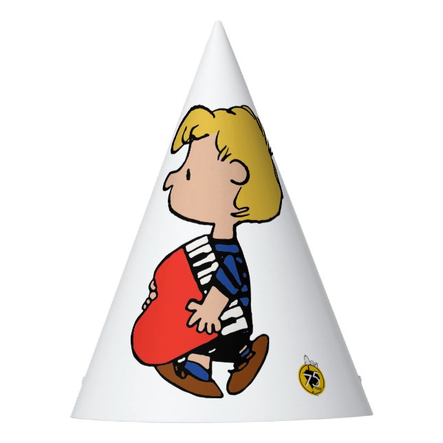 Peanuts | Schroeder Travelling Piano Party Hat (Front)