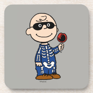 Peanuts Skeleton Charlie Brown Coaster