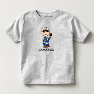 Peanuts   Skeleton Charlie Brown Toddler T-Shirt