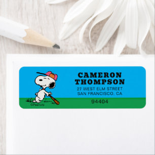 Peanuts Snoopy at Bat