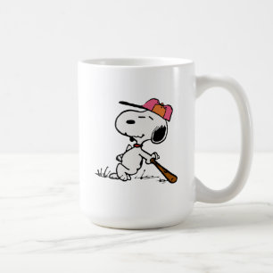 Peanuts   Snoopy at Bat Coffee Mug