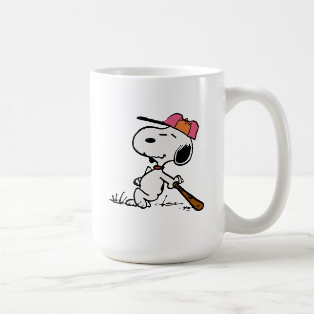 Peanuts | Snoopy at Bat Coffee Mug (Right)