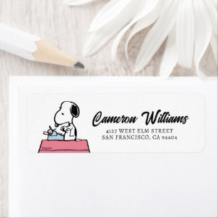 Peanuts   Snoopy at the Typewriter