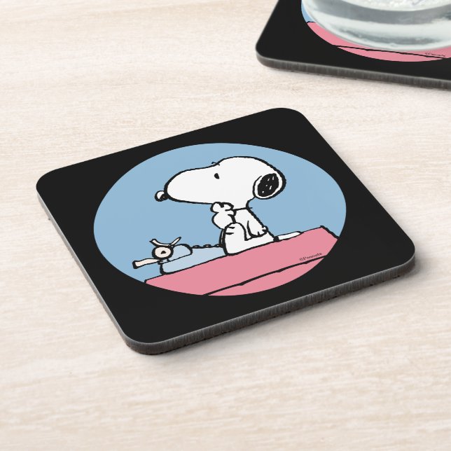 Peanuts | Snoopy at the Typewriter Coaster (Left Side)