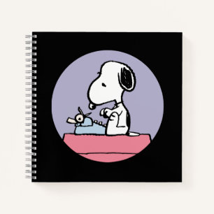 Peanuts Snoopy at the Typewriter Notebook