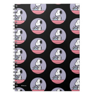 Peanuts Snoopy at the Typewriter Notebook