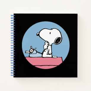 Peanuts   Snoopy at the Typewriter Notebook