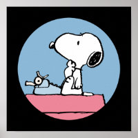 Peanuts | Snoopy at the Typewriter
