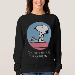 Peanuts Snoopy at the Typewriter Sweatshirt