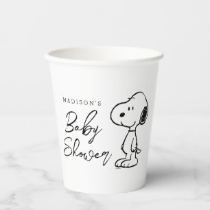 Peanuts Snoopy Baby Shower Paper Cups