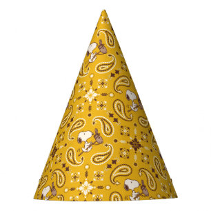 Peanuts   Snoopy Bandanna Cowboy Party Hat