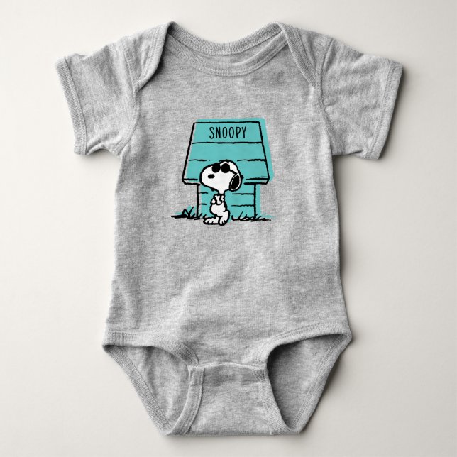 Peanuts | Snoopy Be Real Baby Bodysuit (Front)