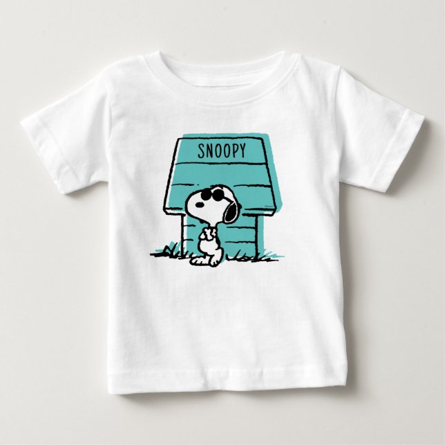 Peanuts | Snoopy Be Real Baby T-Shirt (Front)
