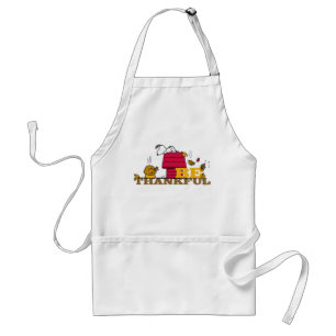 Peanuts   Snoopy Be Thankful Standard Apron