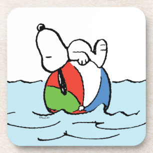 Peanuts Snoopy Beach Ball Beach Coaster
