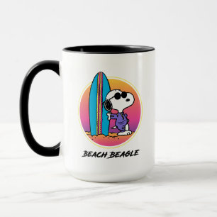 Peanuts   Snoopy Beach Beagle Mug