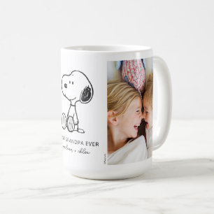 PEANUTS Snoopy - Best Grandpa Ever Photo Coffee Mug